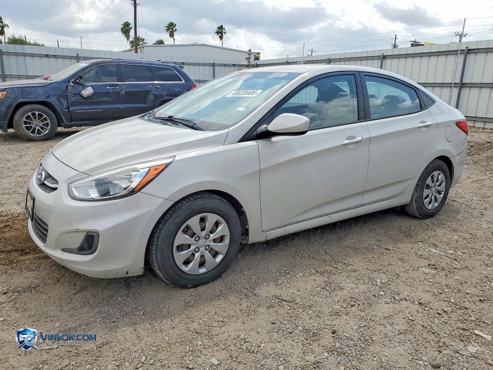 2016 HYUNDAI ACCENT SE – Lot 48020406 auction photo