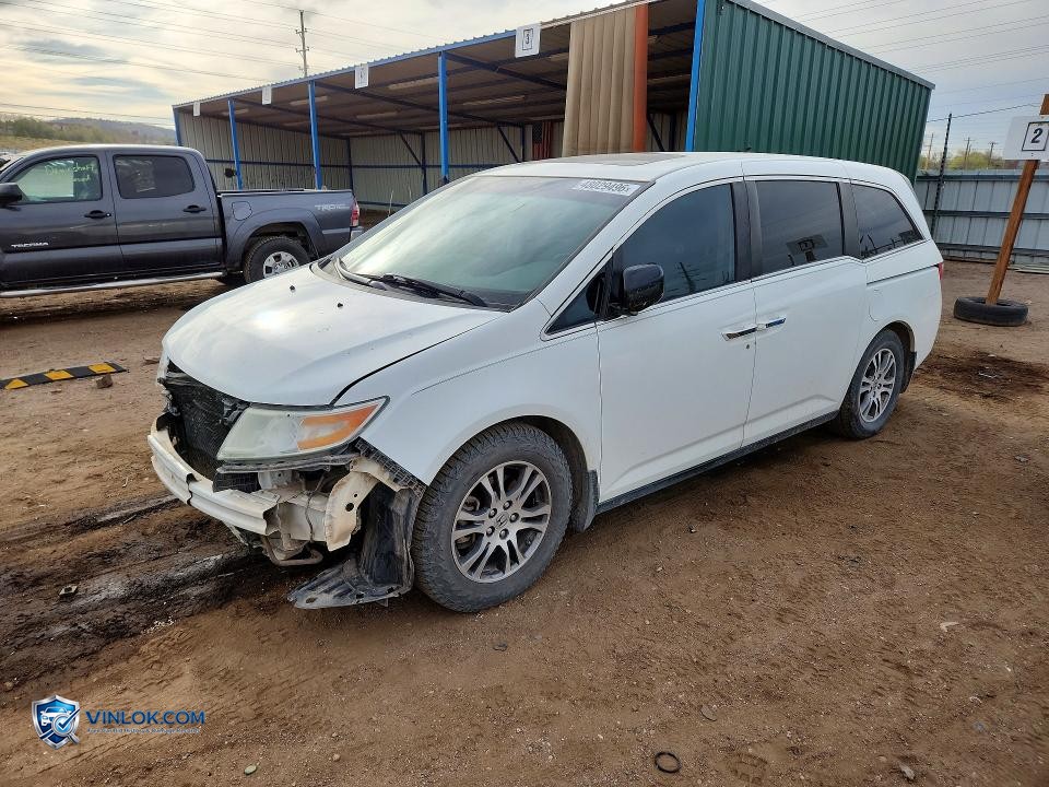 2013 HONDA ODYSSEY EXL – Lot 48029496 auction photo