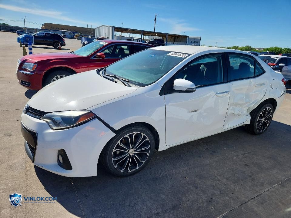 2014 TOYOTA COROLLA S PLUS – Lot 48047556 auction photo