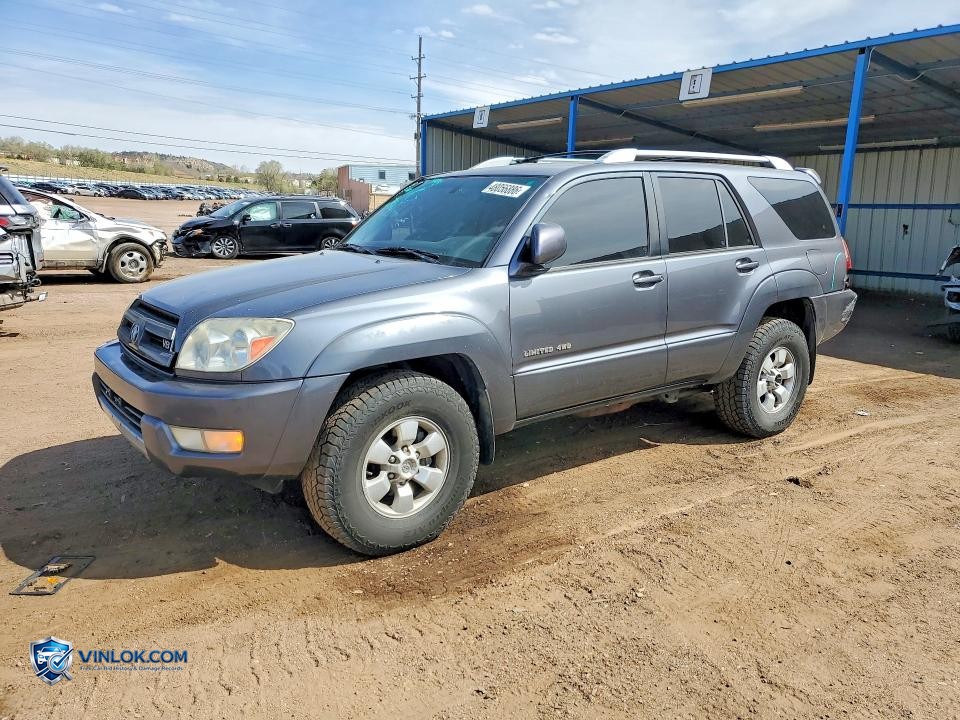 2003 TOYOTA 4RUNNER LIMITED – Lot 48056886 auction photo