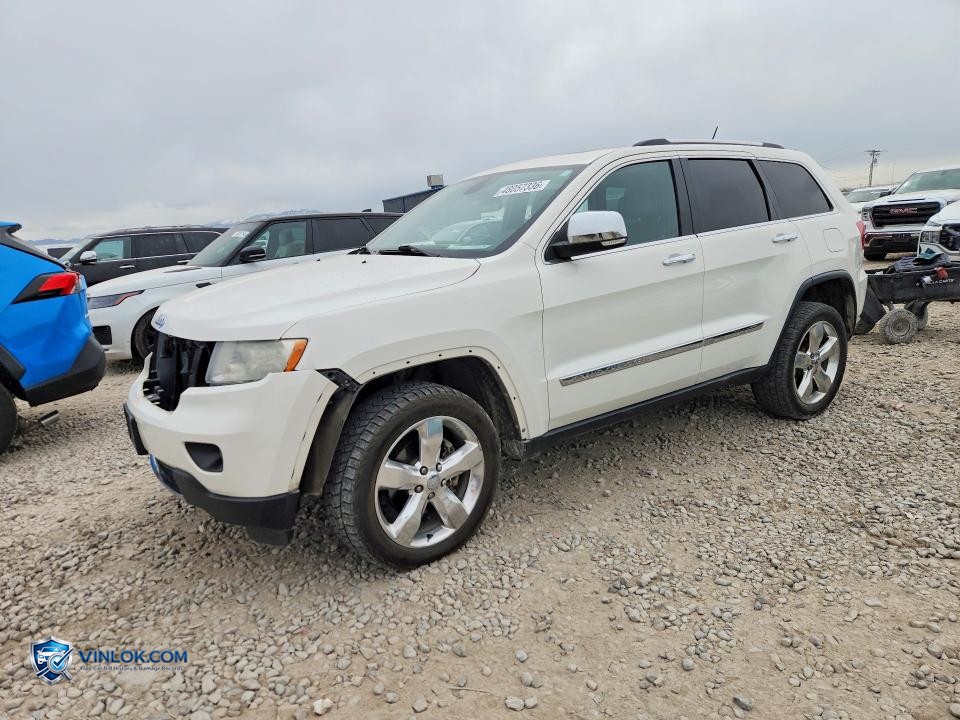 2012 JEEP GRAND CHEROKEE OVERLAND – Lot 48057336 auction photo