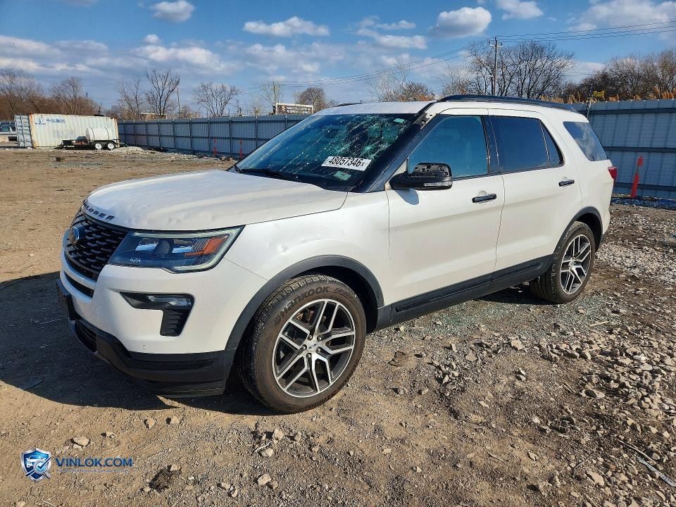 2018 FORD EXPLORER SPORT – Lot 48057346 auction photo