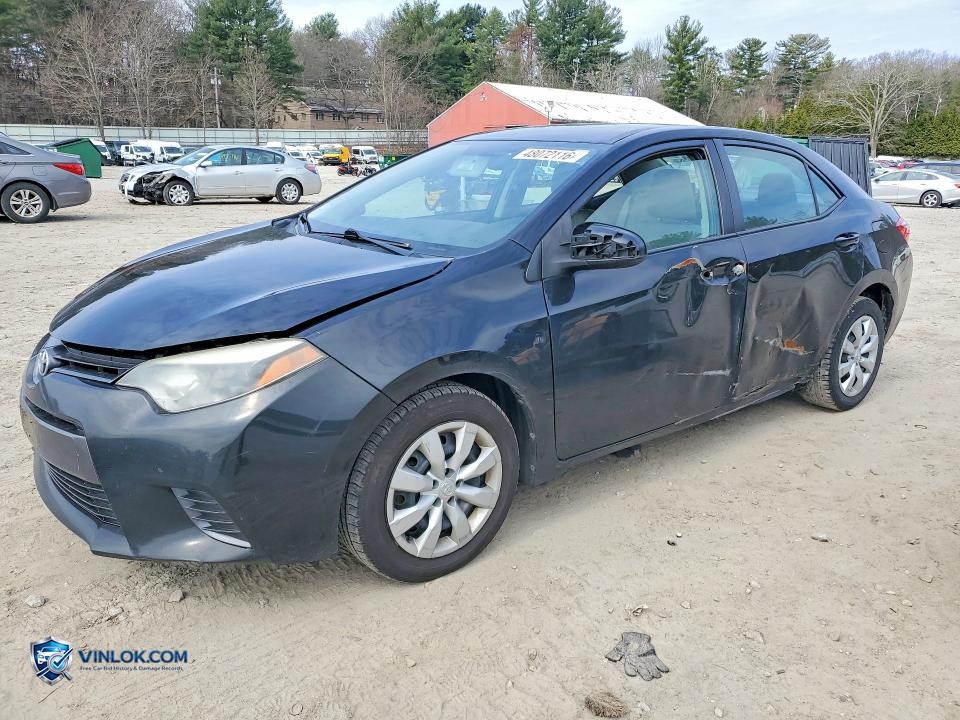 2015 TOYOTA COROLLA LE – Lot 48072116 auction photo