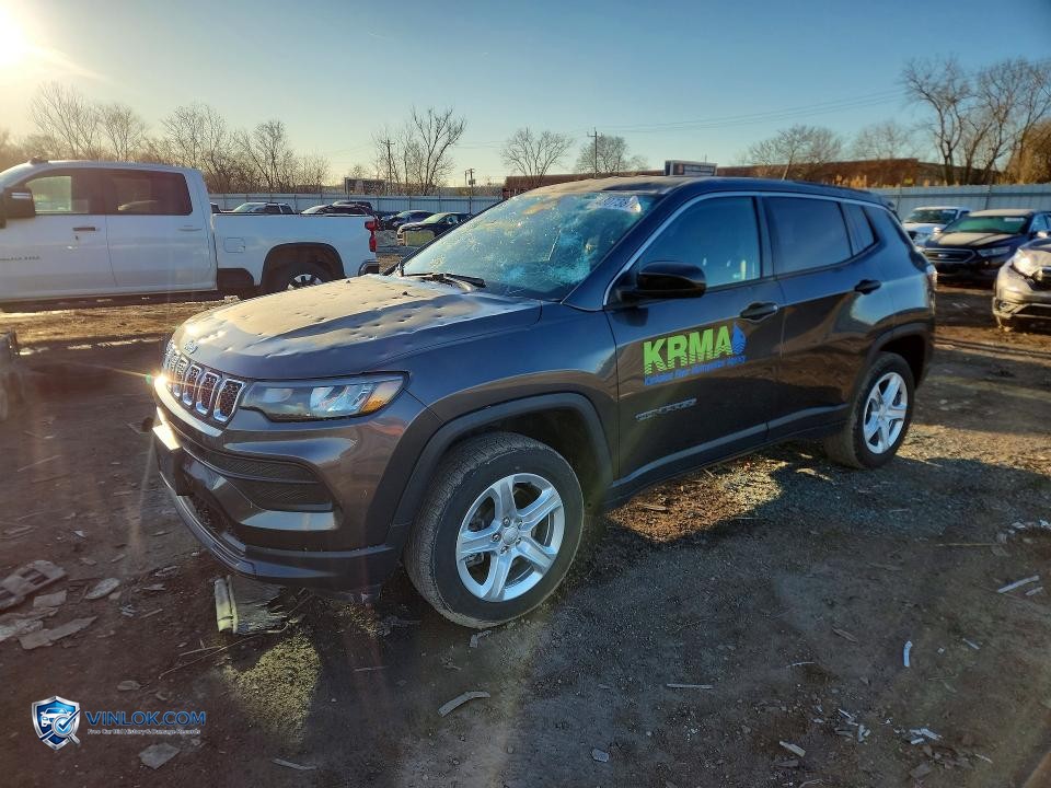 2023 JEEP COMPASS SPORT – Lot 48073876 auction photo