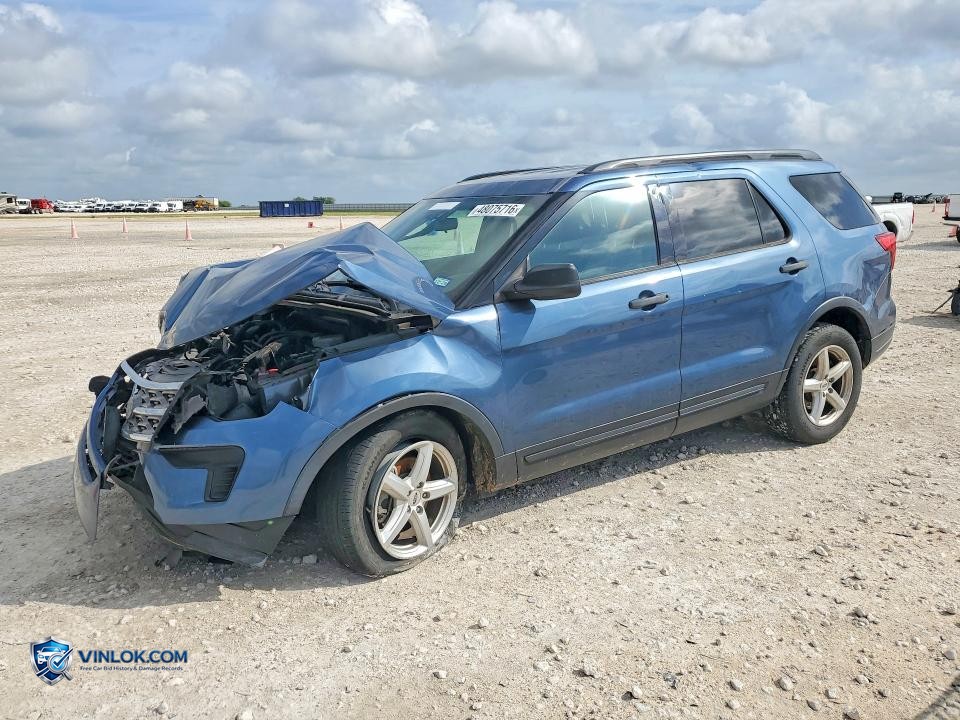 2018 FORD EXPLORER – Lot 48075716 auction photo