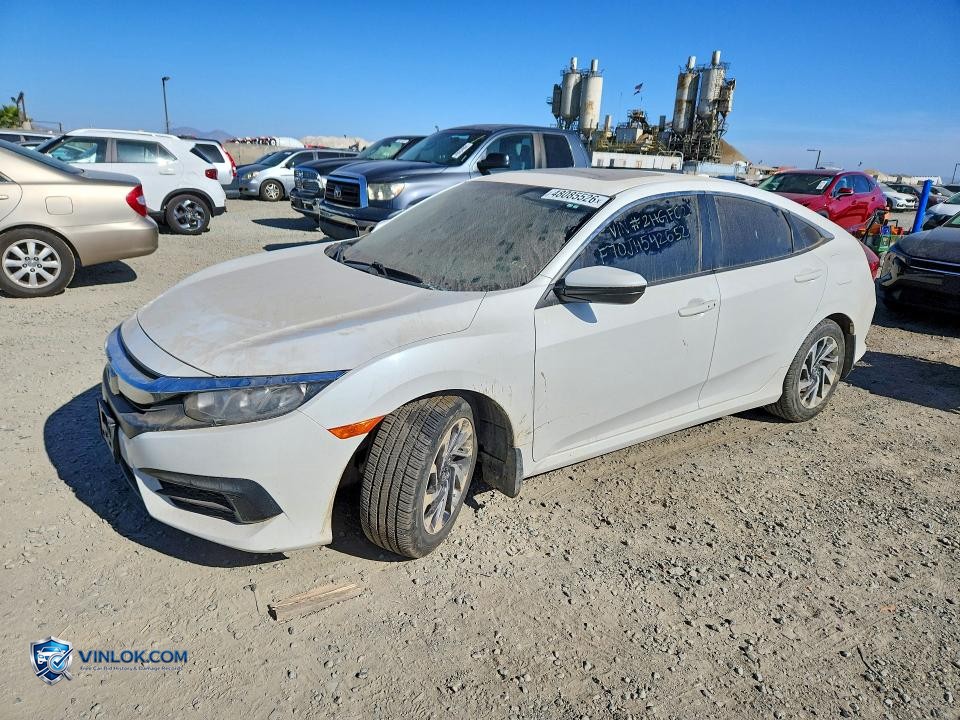 2018 HONDA CIVIC EX – Lot 48085526 auction photo