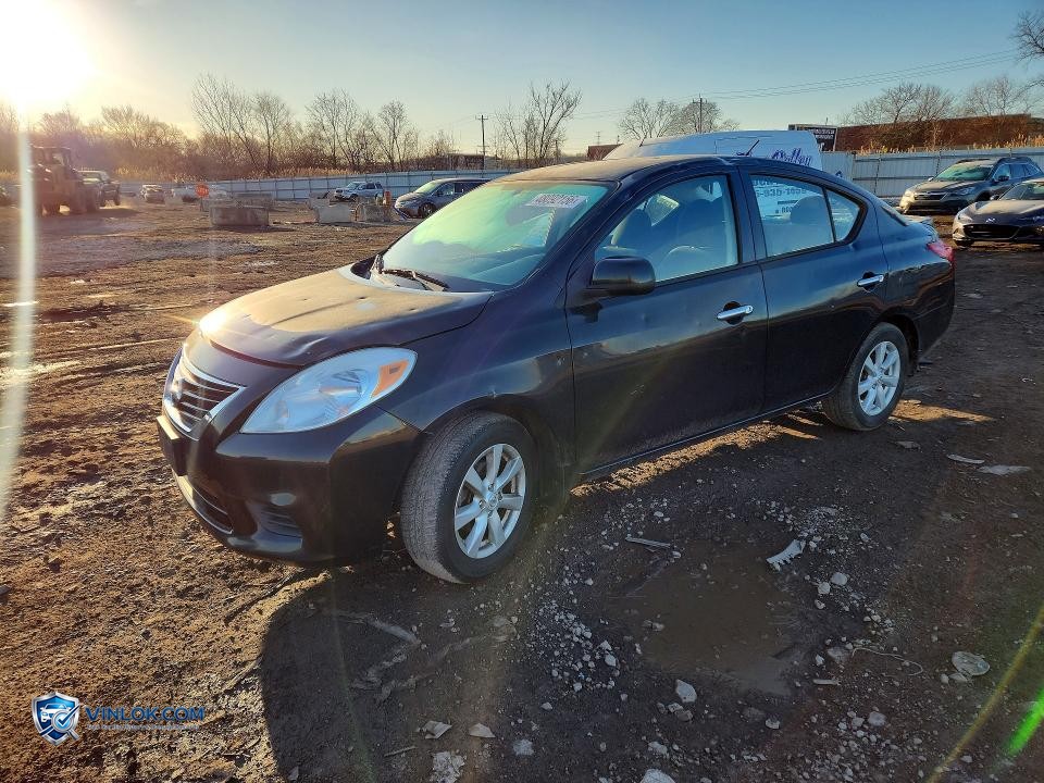 2014 NISSAN VERSA 1.6 SV – Lot 48092156 auction photo