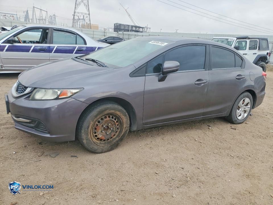 2015 HONDA CIVIC LX – Lot 48096706 auction photo