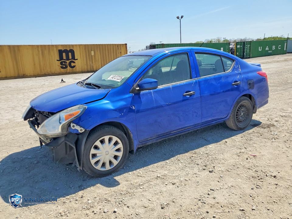 2016 NISSAN VERSA 1.6 S PLUS – Lot 48127226 auction photo