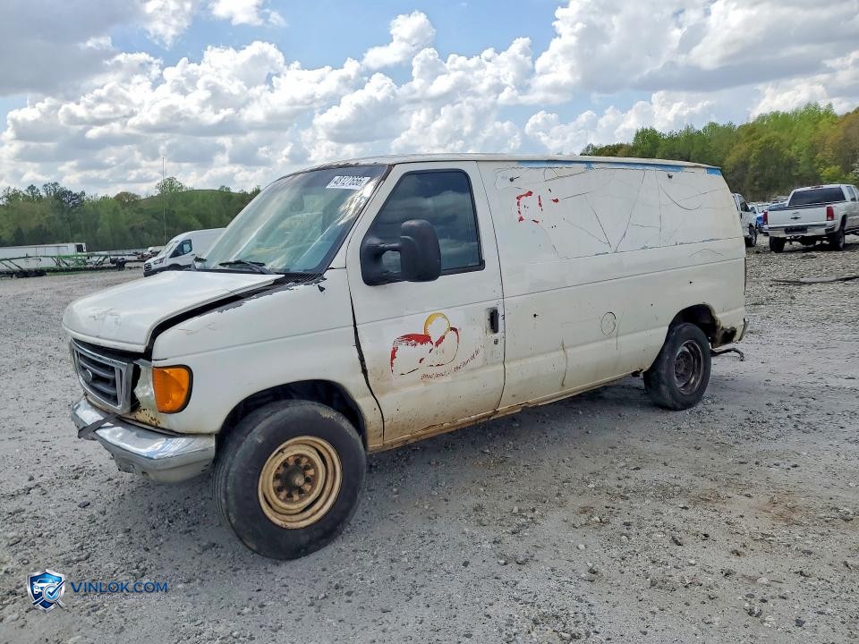 2007 FORD E150 DELIVERY VAN – Lot 48127656 auction photo