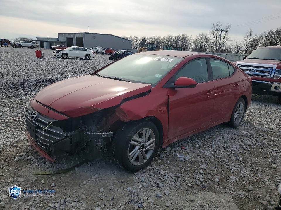 2019 HYUNDAI ELANTRA SEL – Lot 48129336 auction photo