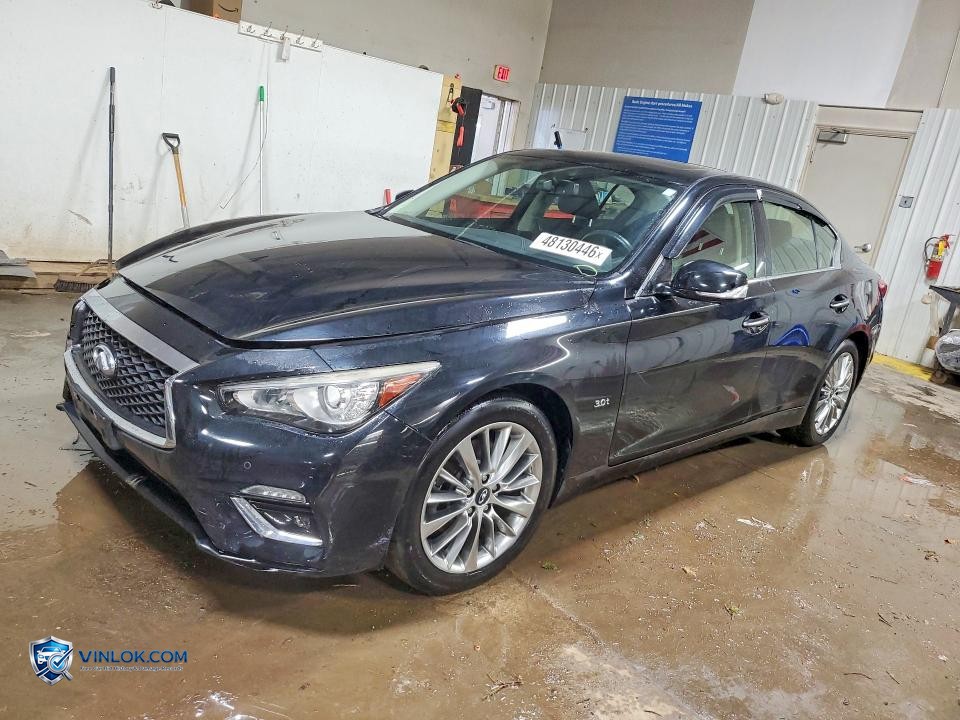 2018 INFINITI Q50 3.0T LUXE – Lot 48130446 auction photo