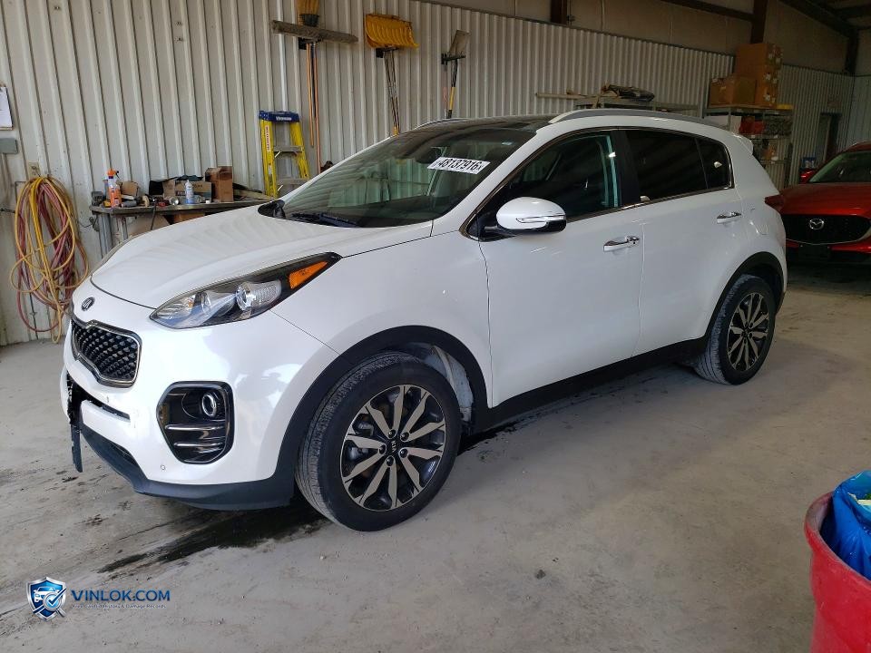 2017 KIA SPORTAGE EX – Lot 48137916 auction photo