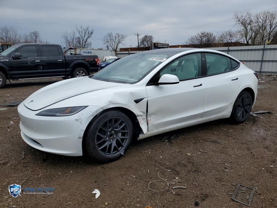 2026 TESLA MODEL 3 – Lot 48149306 auction photo