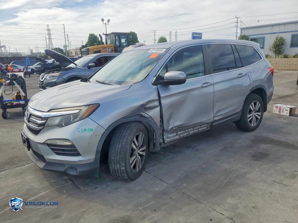 2018 HONDA PILOT EX – Lot 48149606 auction photo