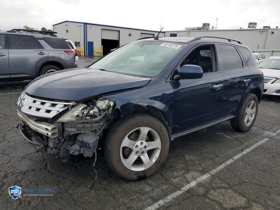 2005 NISSAN MURANO S – Lot 48156726 auction photo