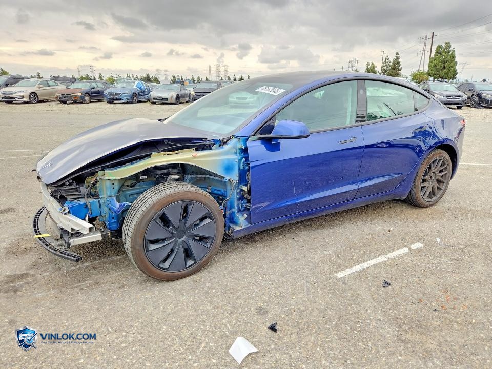 2024 TESLA MODEL 3 – Lot 48162046 auction photo