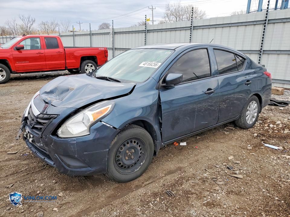 2016 NISSAN VERSA 1.6 S PLUS – Lot 48169256 auction photo