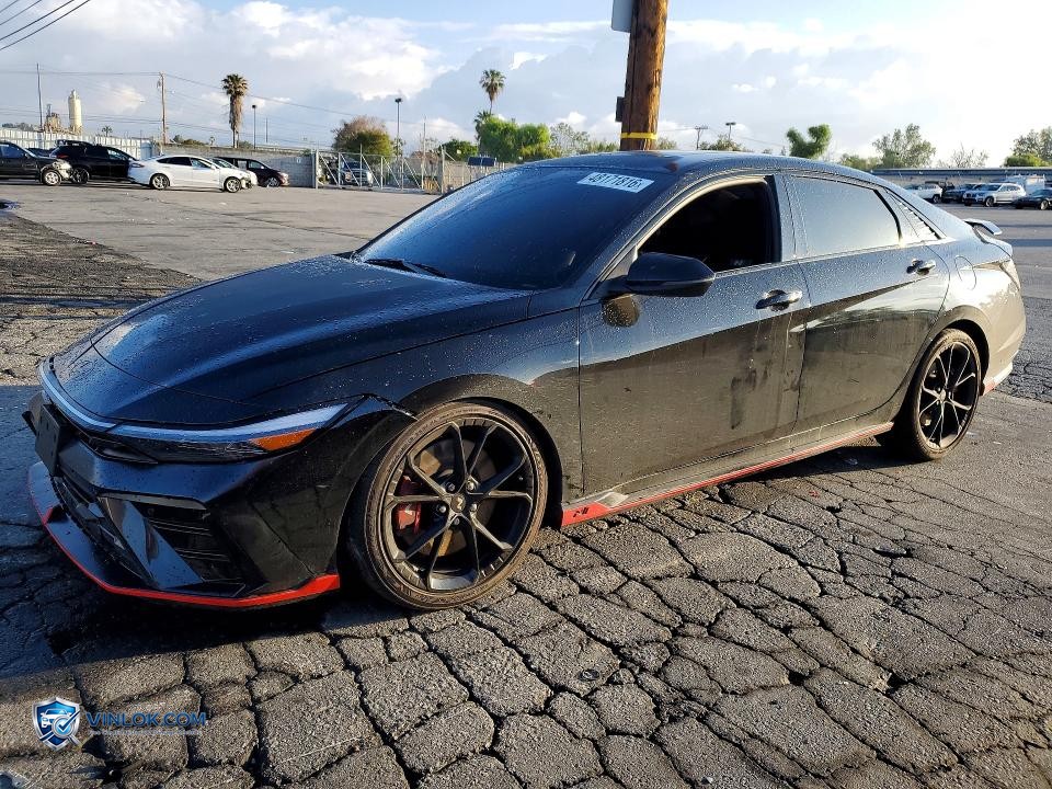 2025 HYUNDAI ELANTRA N BASE – Lot 48171816 auction photo
