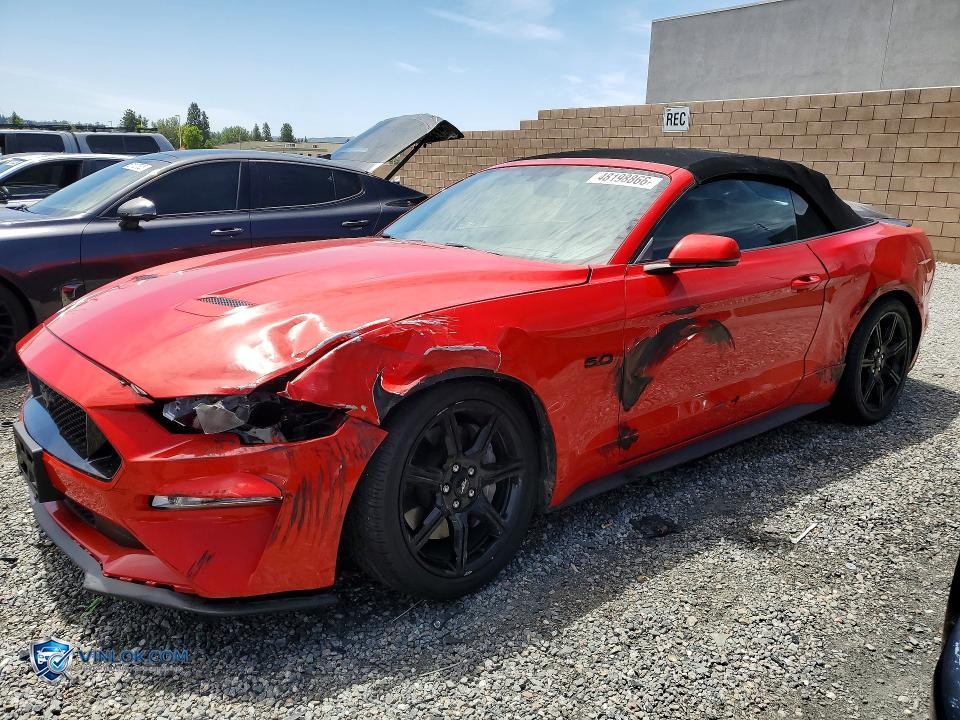 2019 FORD MUSTANG GT – Lot 48198866 auction photo