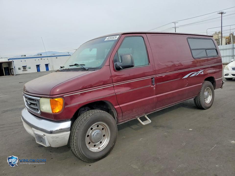 2004 FORD ECONOLINE E250 VAN – Lot 48202626 auction photo