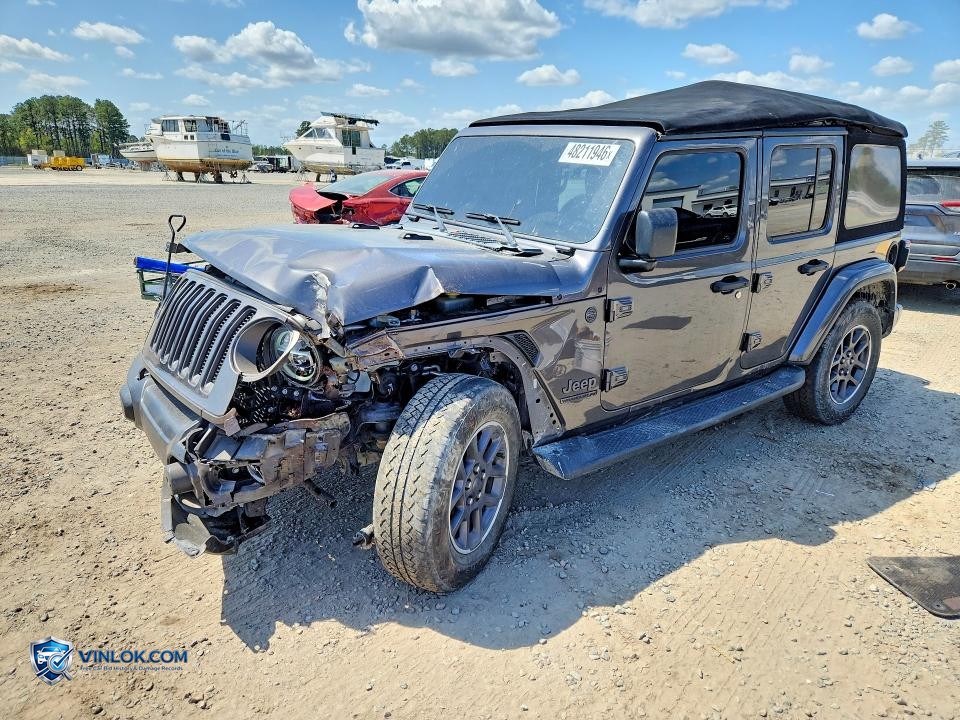 2021 JEEP WRANGLER UNLIMITED SPORT – Lot 48211946 auction photo