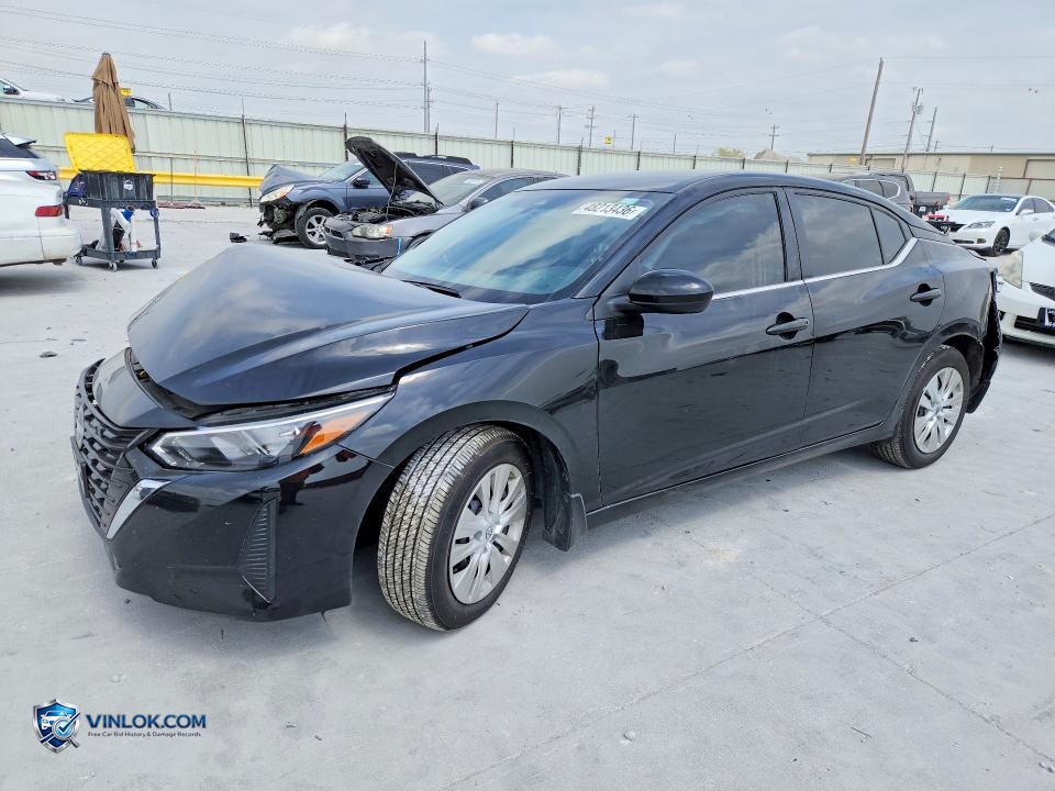 2025 NISSAN SENTRA S – Lot 48213436 auction photo