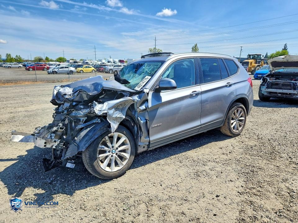 2017 BMW X3 XDRIVE28I – Lot 48214776 auction photo