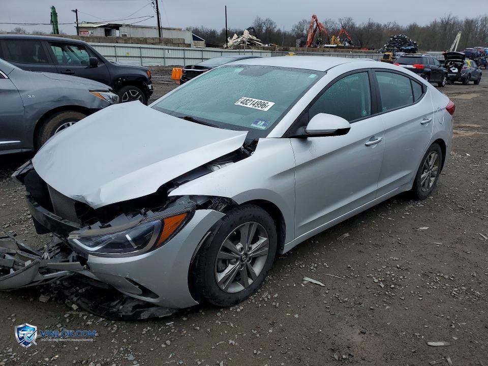 2018 HYUNDAI ELANTRA SEL – Lot 48214996 auction photo