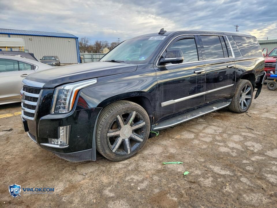 2019 CADILLAC ESCALADE ESV PREMIUM LUXURY 4WD – Lot 48215306 auction photo