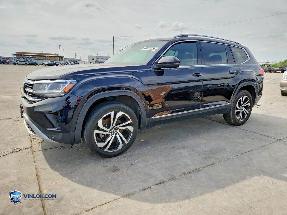2021 VOLKSWAGEN ATLAS SEL AWD PREMIUM – Lot 48215326 auction photo