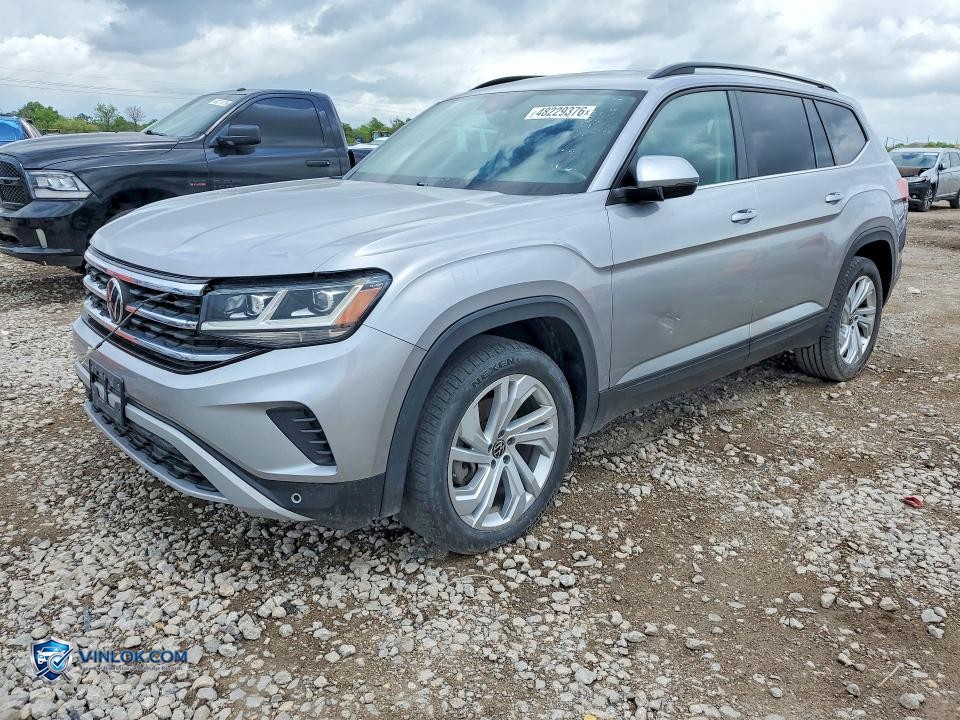 2021 VOLKSWAGEN ATLAS SE 3.6L V6 W/TECHNOLOGY – Lot 48229376 auction photo