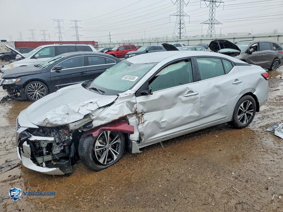 2021 NISSAN SENTRA SV – Lot 48235836 auction photo