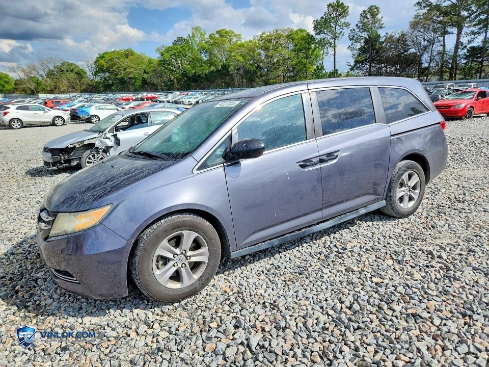 2016 HONDA ODYSSEY LX – Lot 48237026 auction photo
