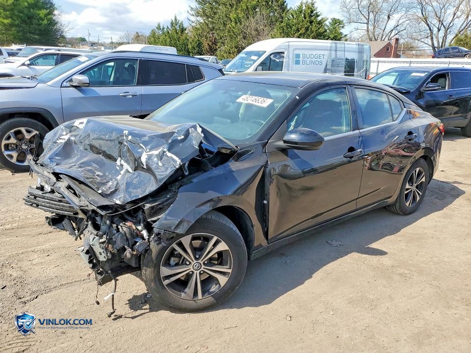 2021 NISSAN SENTRA SV – Lot 48246636 auction photo