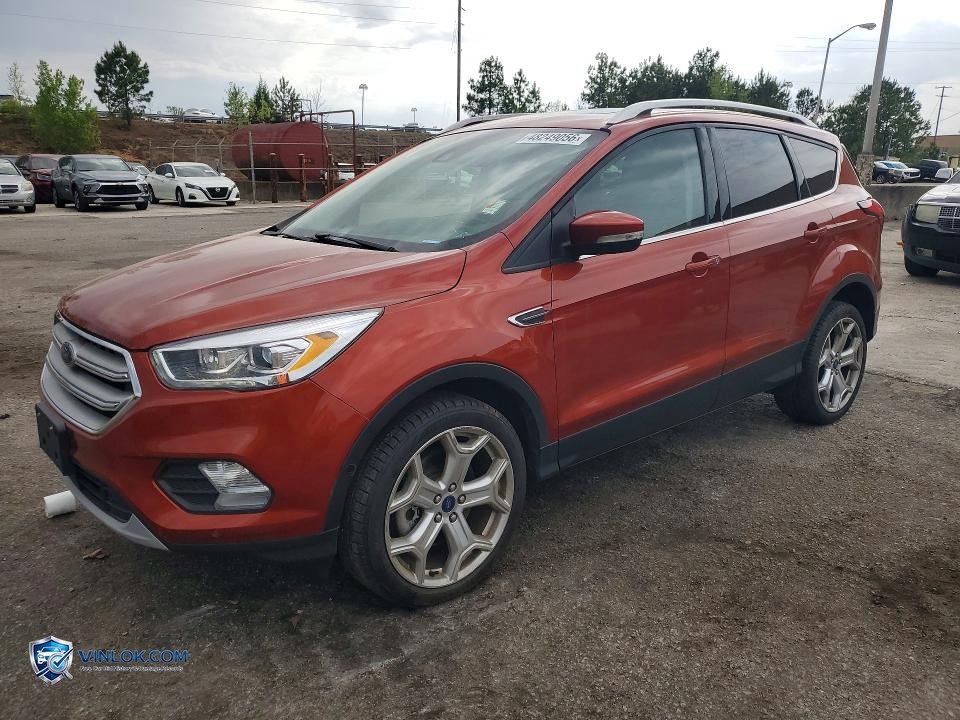 2019 FORD ESCAPE TITANIUM – Lot 48249056 auction photo