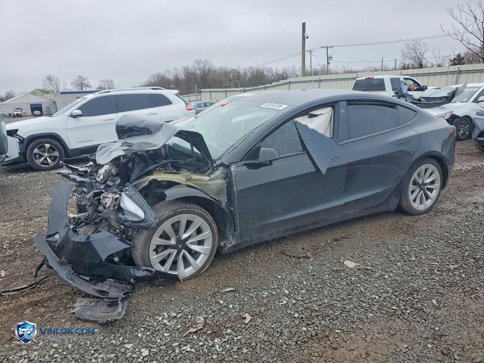 2022 TESLA MODEL 3 – Lot 48263286 auction photo