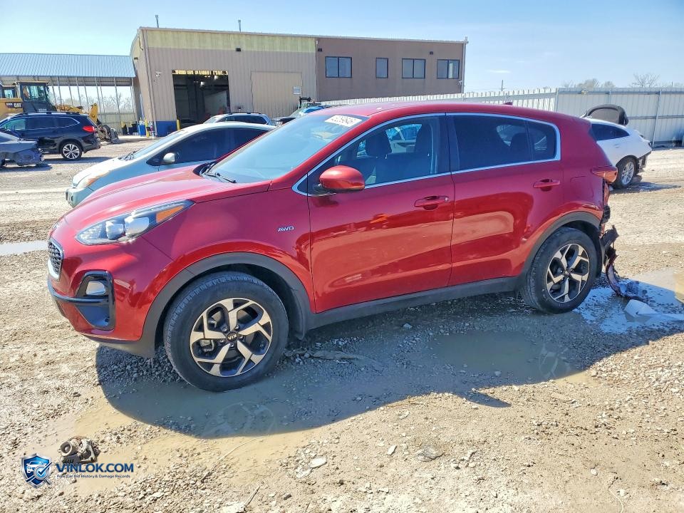 2021 KIA SPORTAGE LX – Lot 48269646 auction photo