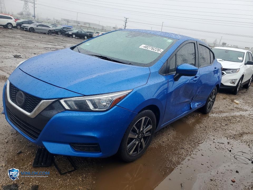2021 NISSAN VERSA SV – Lot 48276226 auction photo