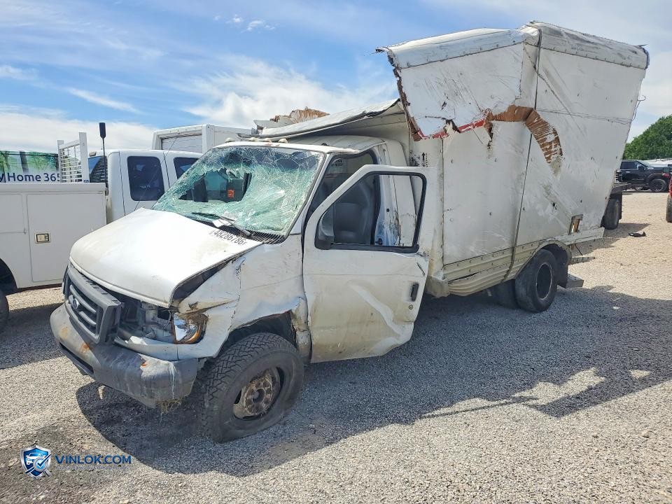 2007 FORD ECONOLINE E450 SUPER DUTY CUTAWAY VAN – Lot 48286786 auction photo