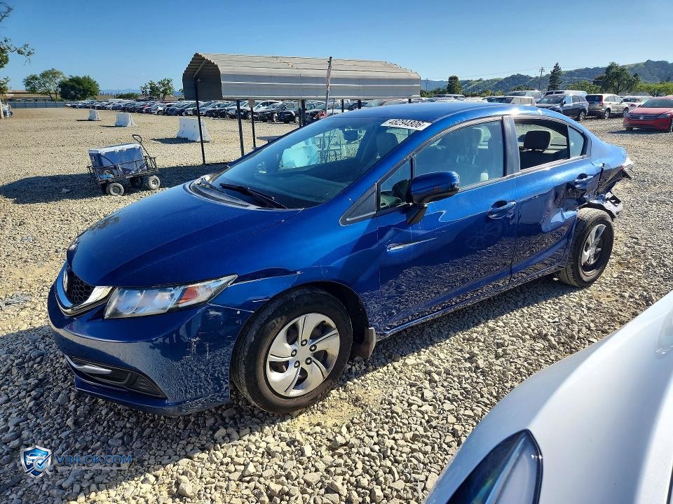 2014 HONDA CIVIC LX – Lot 48294806 auction photo