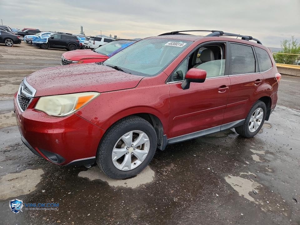 2014 SUBARU FORESTER 2.5I LIMITED – Lot 48300316 auction photo