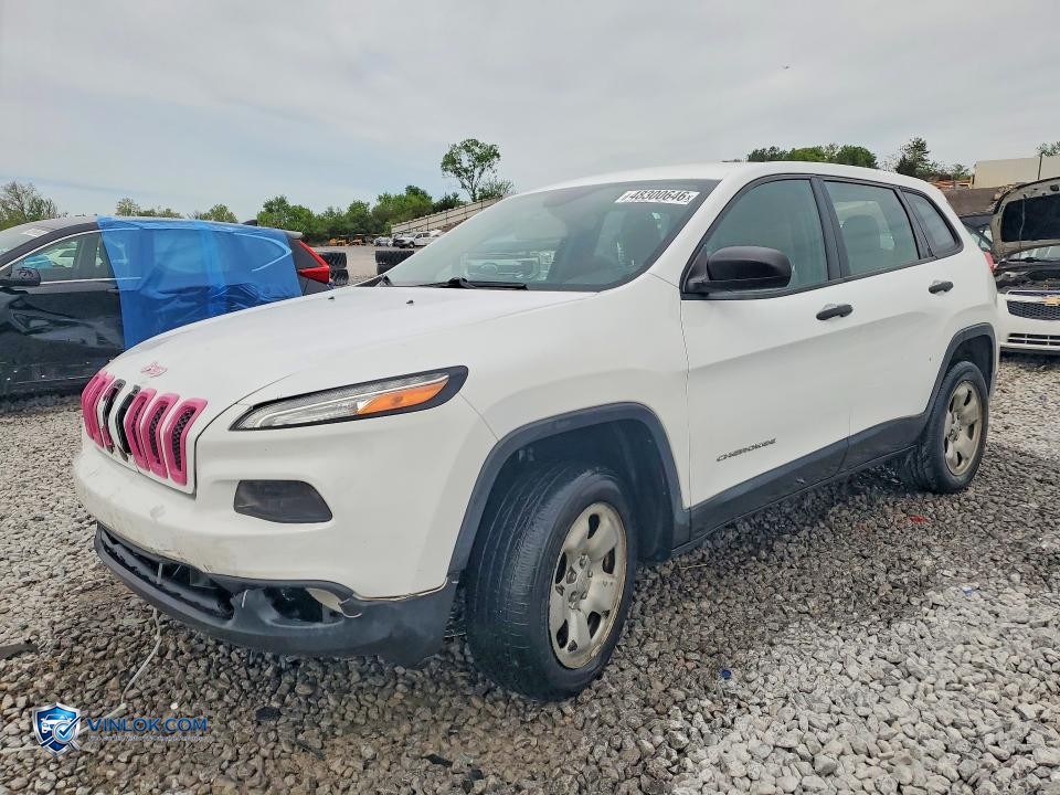 2017 JEEP CHEROKEE SPORT – Lot 48300646 auction photo