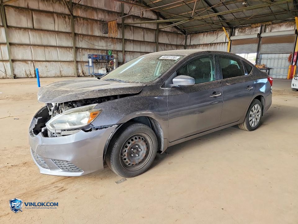 2016 NISSAN SENTRA SV – Lot 48301136 auction photo