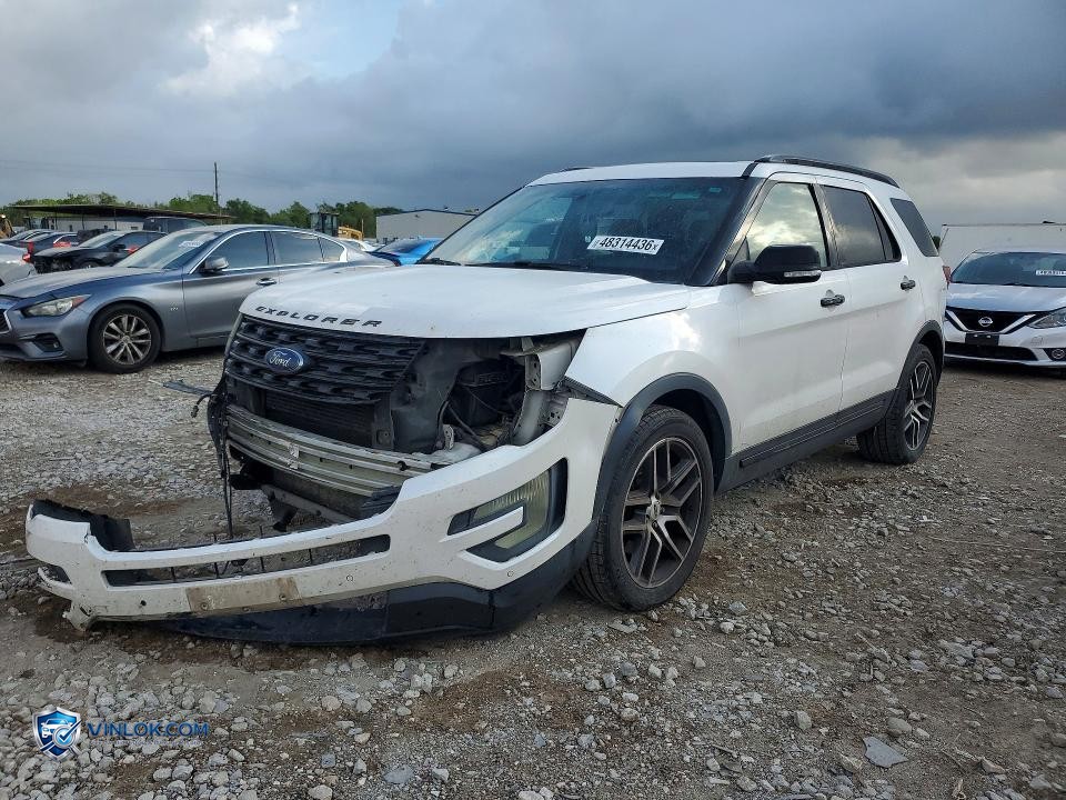 2017 FORD EXPLORER SPORT – Lot 48314436 auction photo