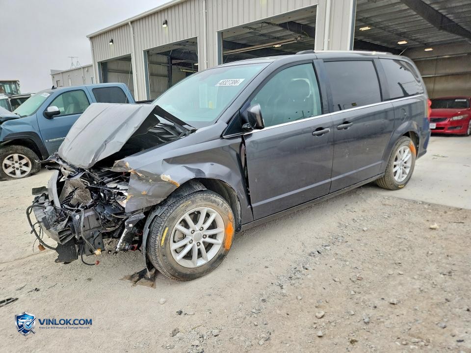 2018 DODGE GRAND CARAVAN SXT – Lot 48327386 auction photo