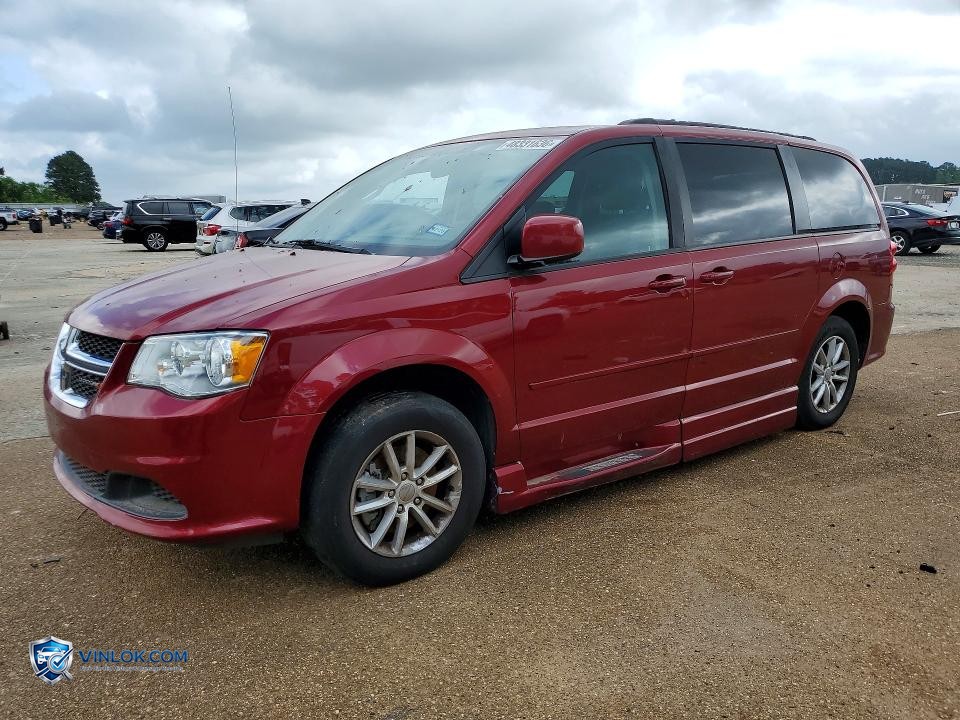 2016 DODGE GRAND CARAVAN SXT – Lot 48331636 auction photo
