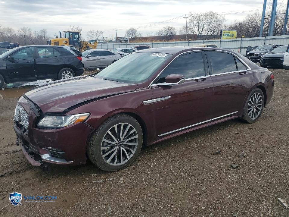 2019 LINCOLN CONTINENTAL SELECT – Lot 48331696 auction photo