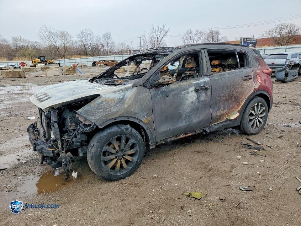 2018 KIA SPORTAGE EX – Lot 48334596 auction photo