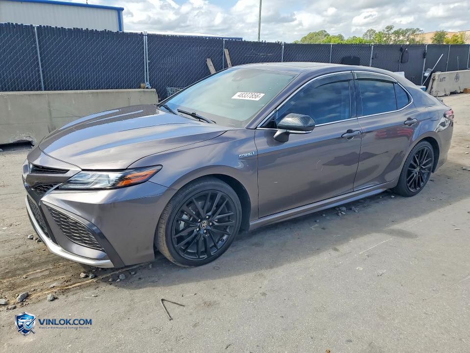 2021 TOYOTA CAMRY HYBRID XSE – Lot 48337856 auction photo